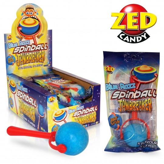 Jawbreaker Blue Razz Spinball