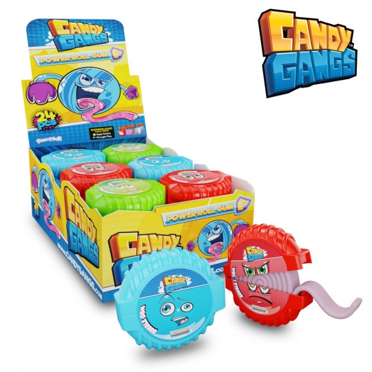 Candy Gangs Power Roll Gum