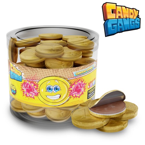 Candy Gangs Choco Coins 28mm